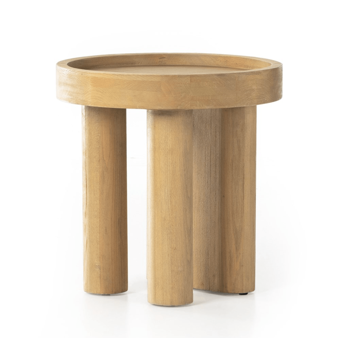 Schwell Natural Beech End Table - Reimagine Designs - new, side table, Side Tables