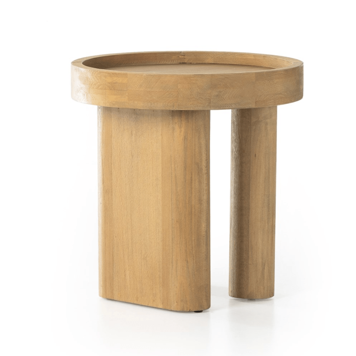 Schwell Natural Beech End Table - Reimagine Designs - new, side table, Side Tables
