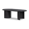 Paden Aged Black Coffee Table