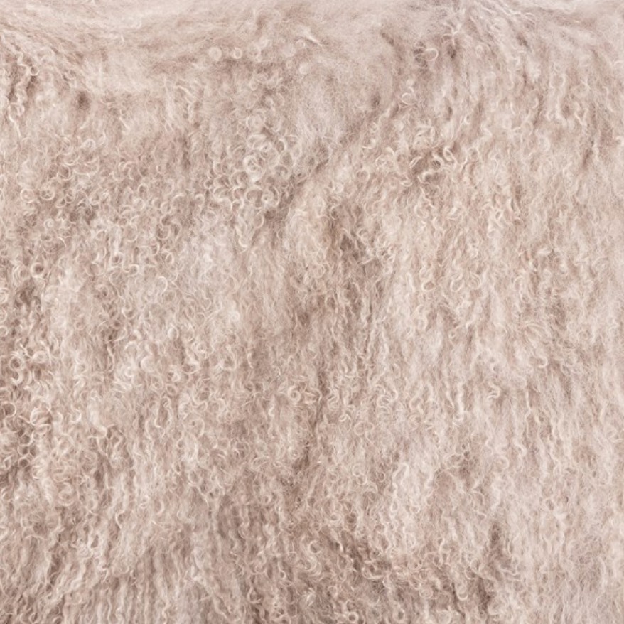 Ashland Taupe Magnolian Fur Armchair
