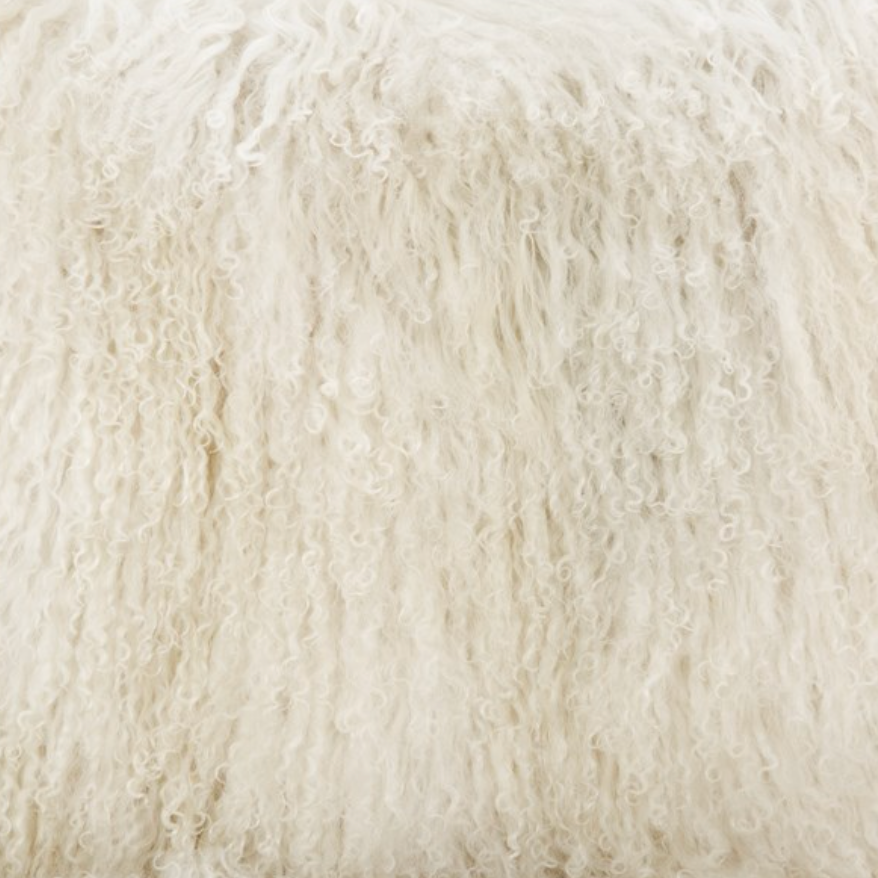 Ashland Cream Magnolian Fur Armchair