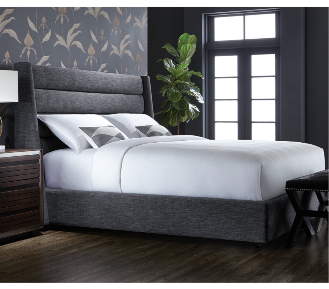 Emmit Channel Upholstered Bed