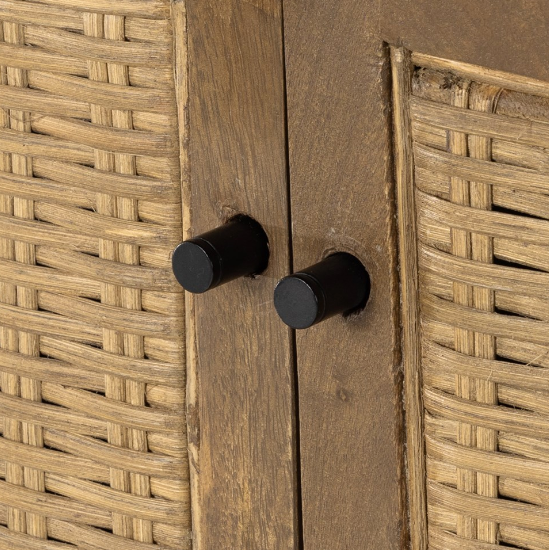 Veta Taupe Cane Sideboard