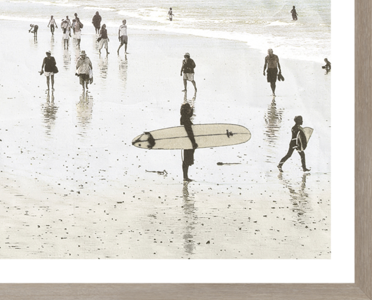Idyllic Surf II Framed Print