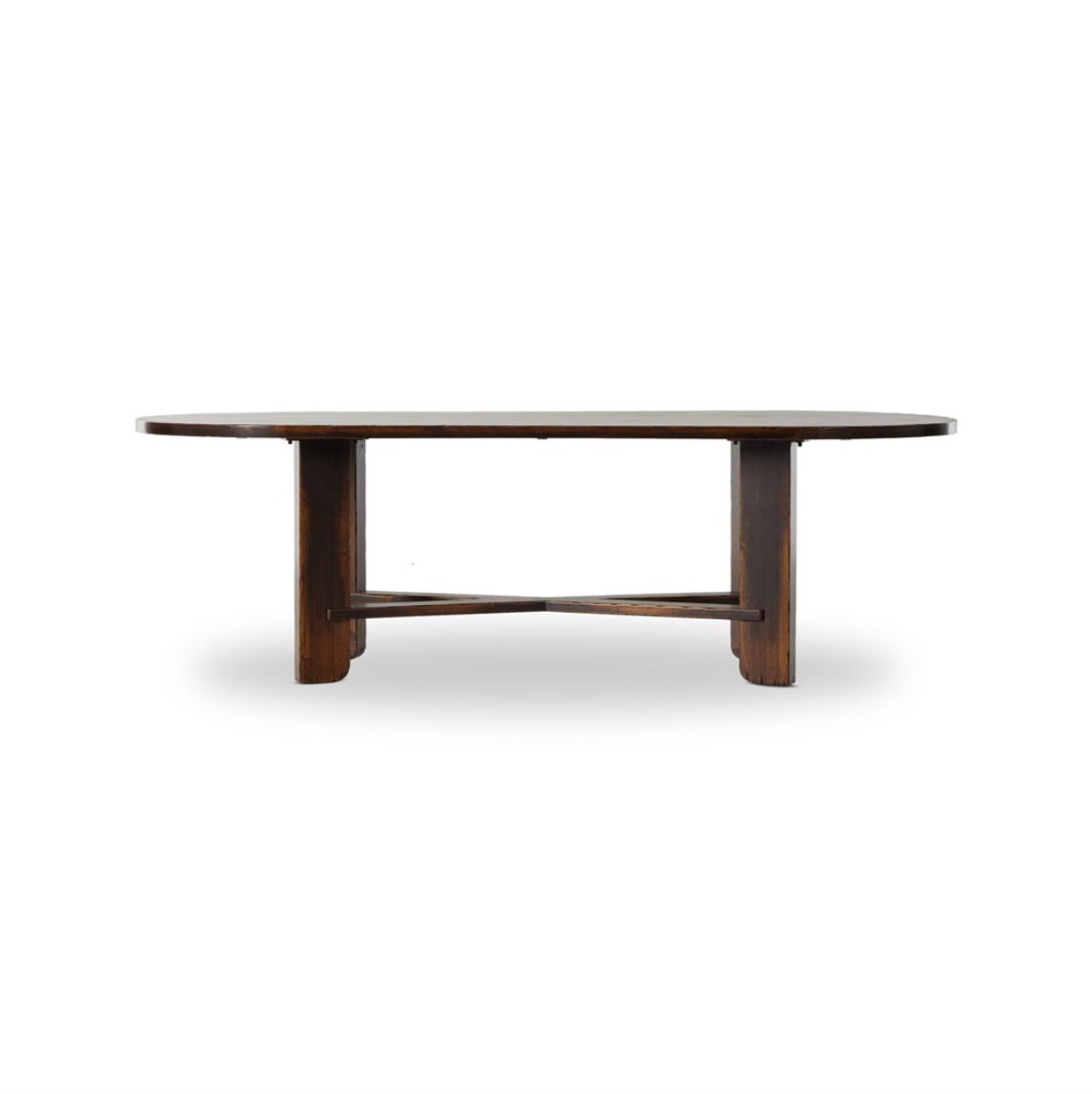 Ovilla Distressed Oval Dining Table