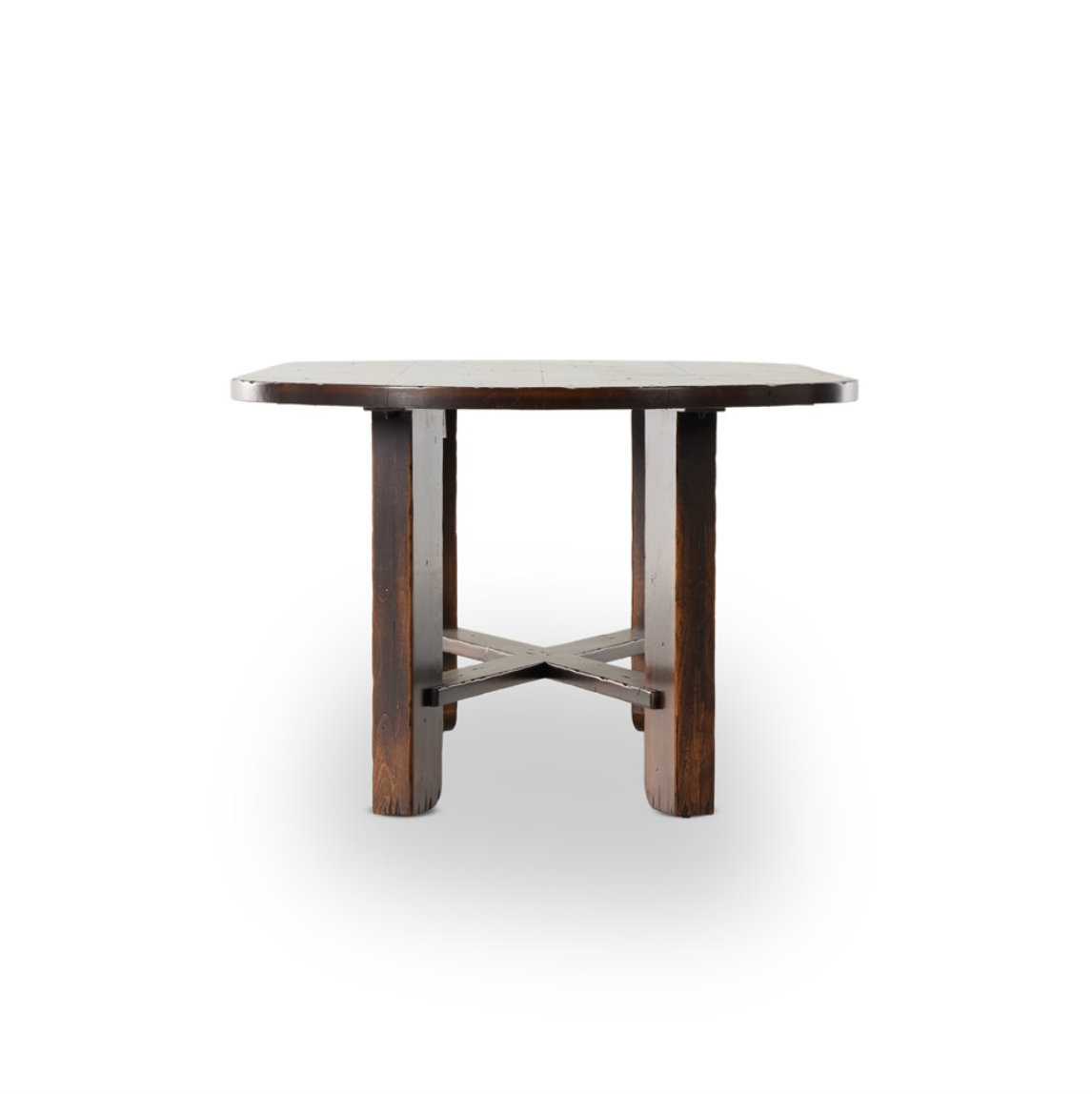 Ovilla Distressed Oval Dining Table