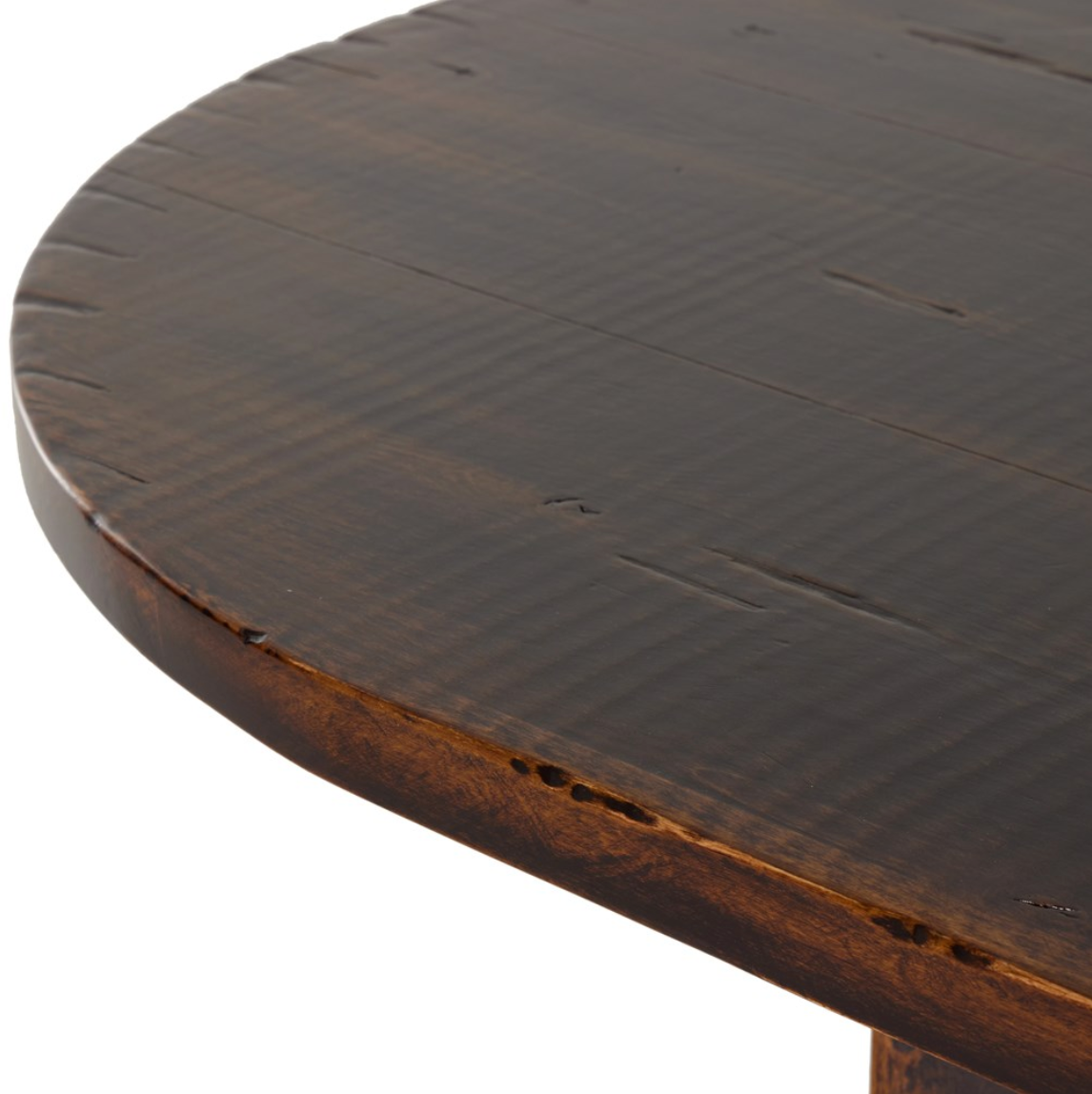 Ovilla Distressed Oval Dining Table