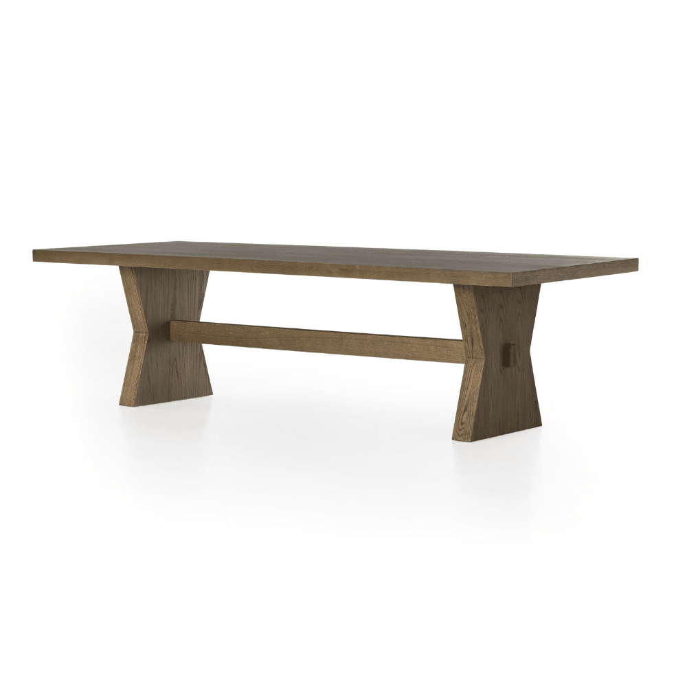 Tia Solid Drifted Oak Dining Table - Reimagine Designs - dining table, new