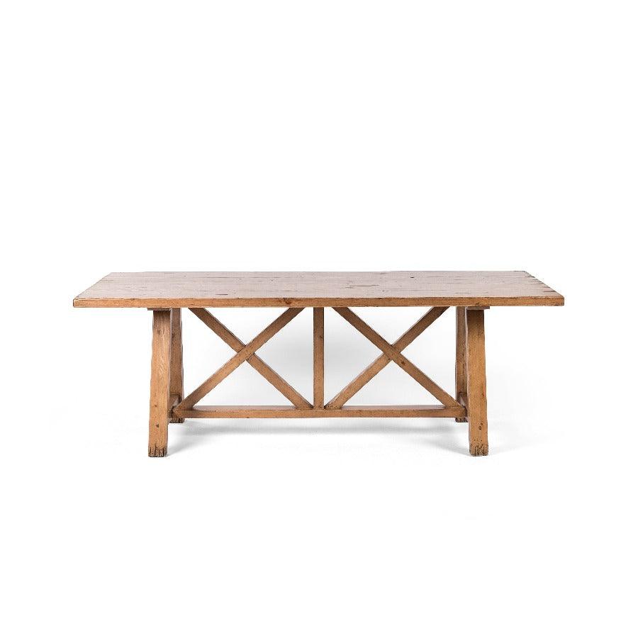 Trellis Pine Dining Table - Reimagine Designs - dining table, new
