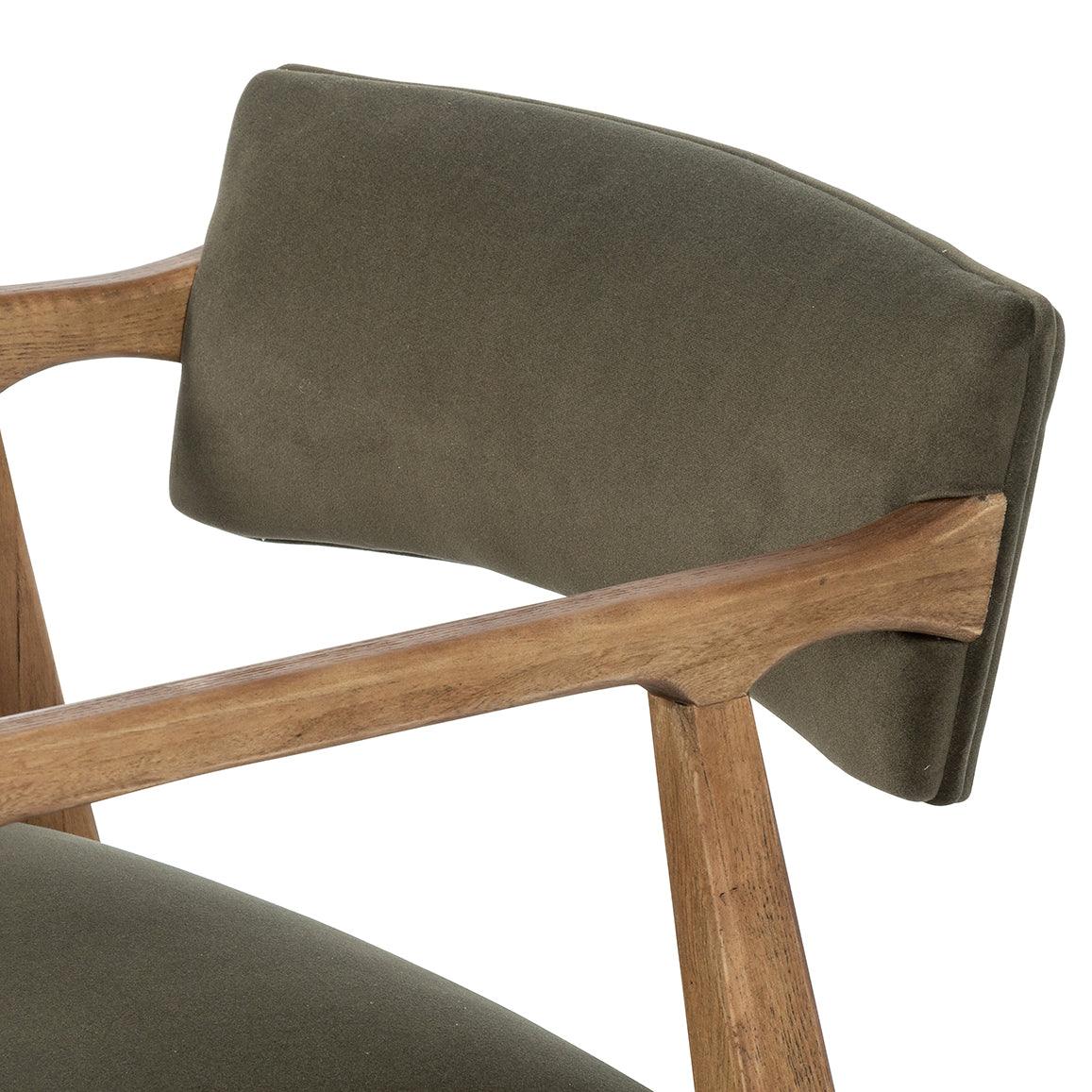 Tyler Armchair, Velvet Loden - Reimagine Designs - Accent Chair, Armchair, chairs, new