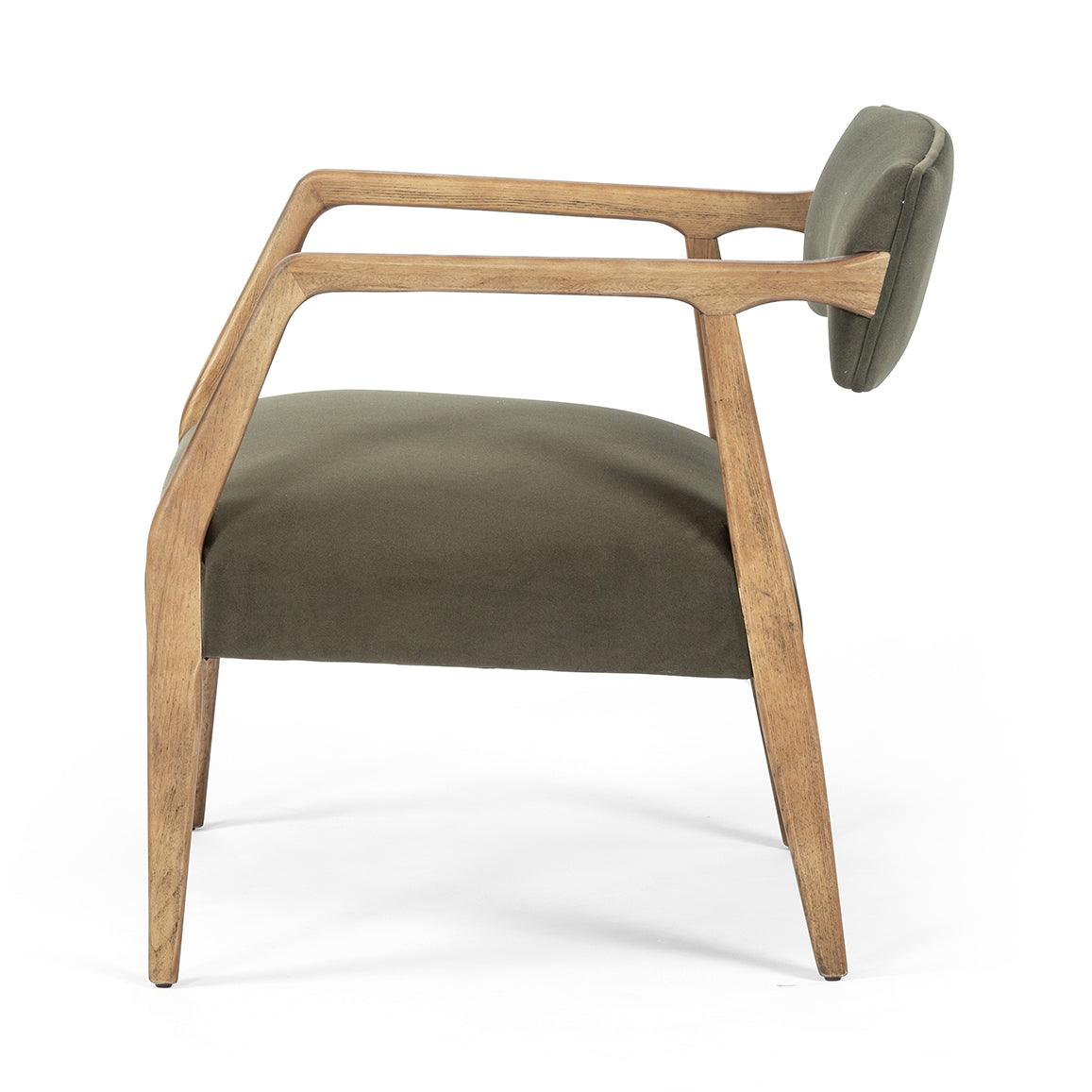 Tyler Armchair, Velvet Loden - Reimagine Designs - Accent Chair, Armchair, chairs, new