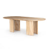 Lunas Oval Dining Table - Reimagine Designs - dining table, new