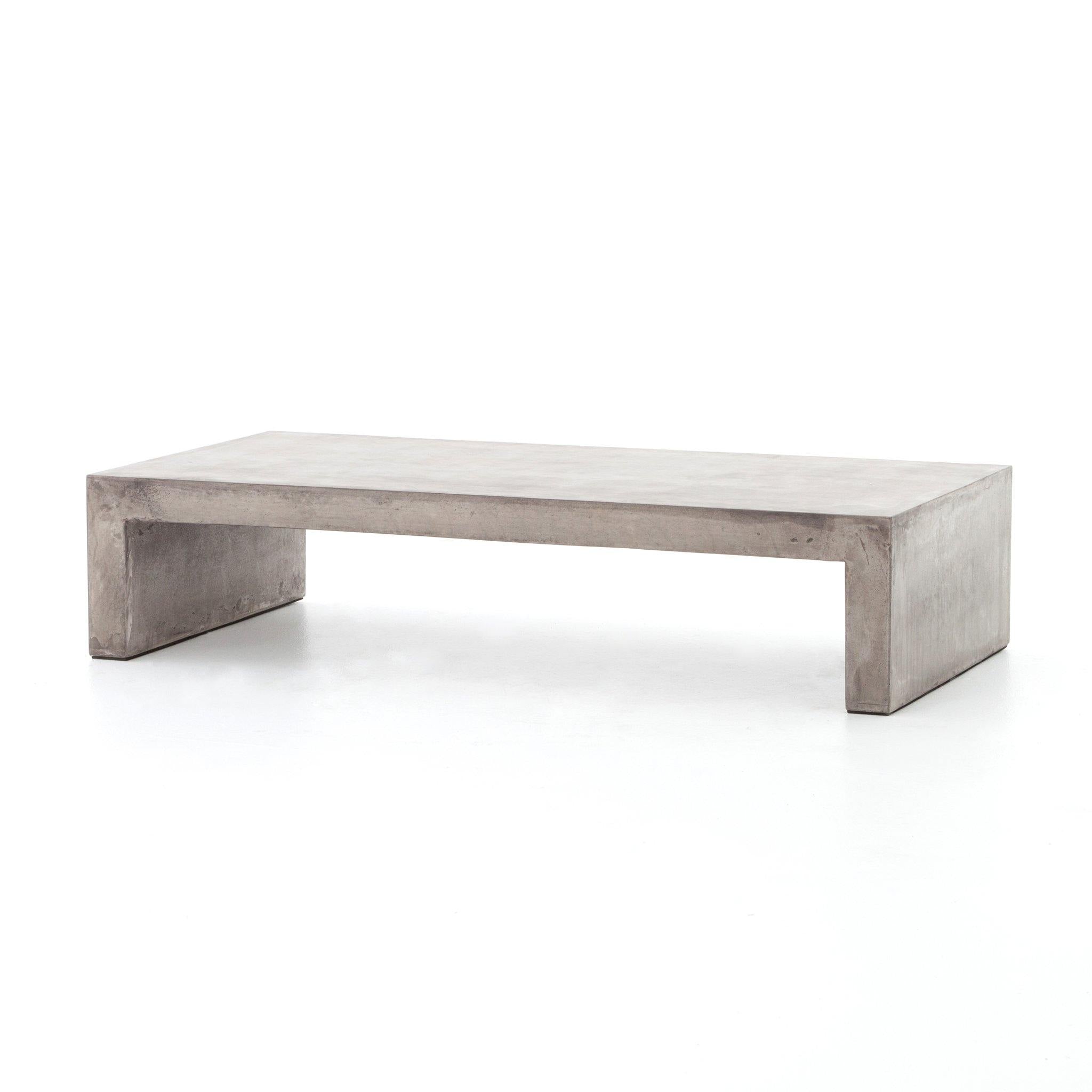 Parish Concrete Coffee Table - Reimagine Designs - coffee table, outdoor coffee table