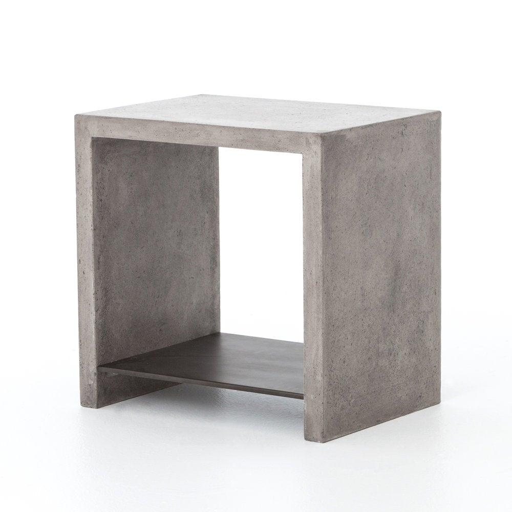 Hugo Concrete End Table - Reimagine Designs - 