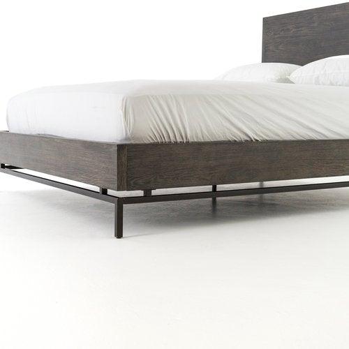 Greta Grey Oak Bed - Reimagine Designs - 