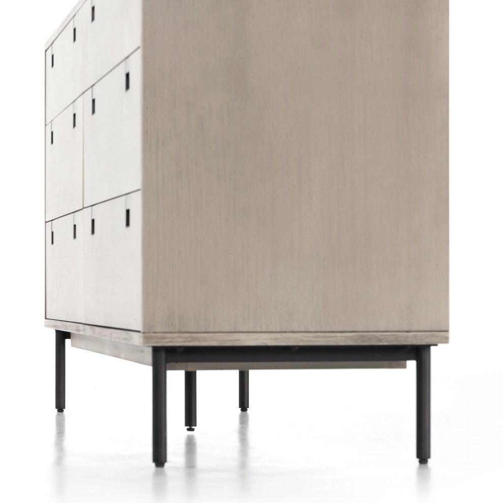 Carly 6 Drawer Acacia Dresser - Reimagine Designs - Dresser, new