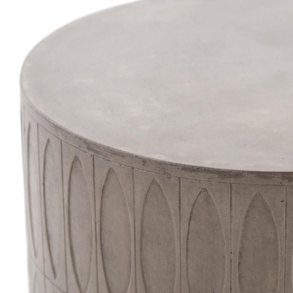 Colorado Concrete End Table - Reimagine Designs - Outdoor, outdoor side table, Side Tables