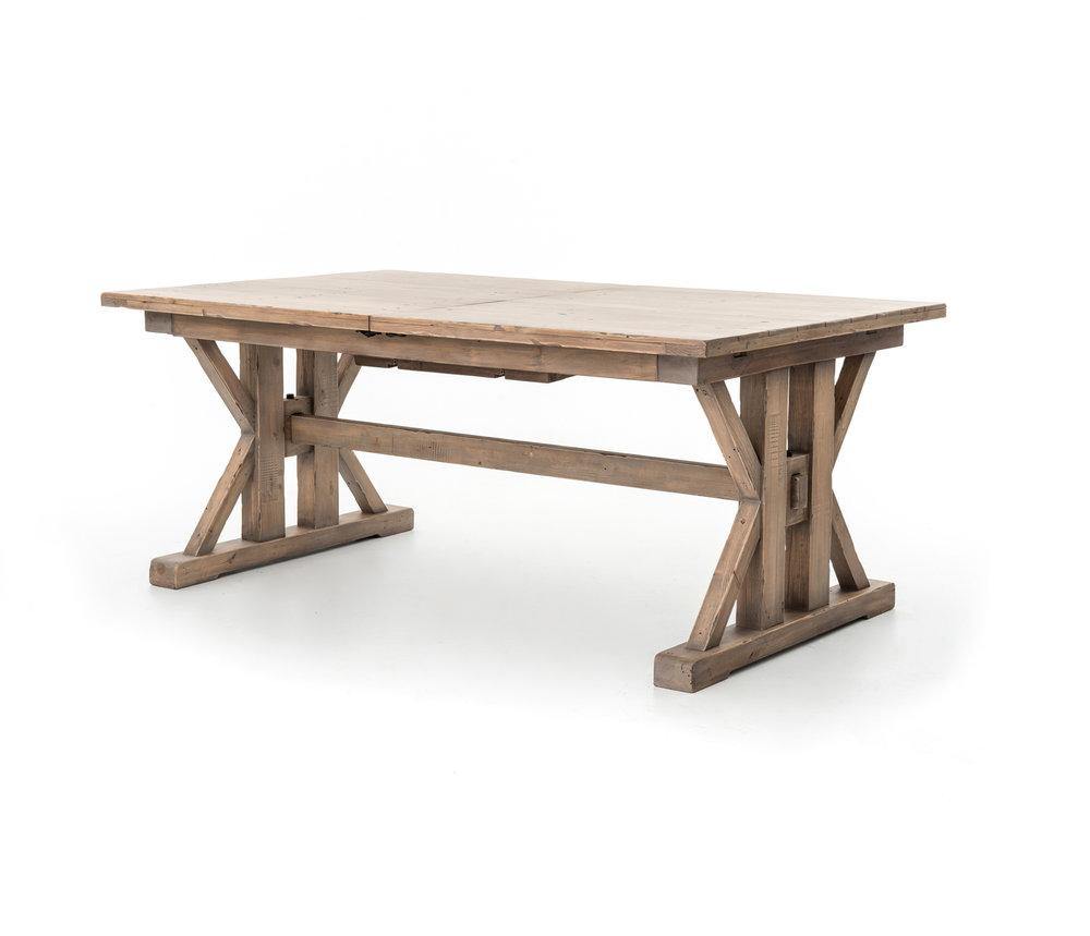 Tuscanspring Farmhouse Extendable 72/96" Dining Table