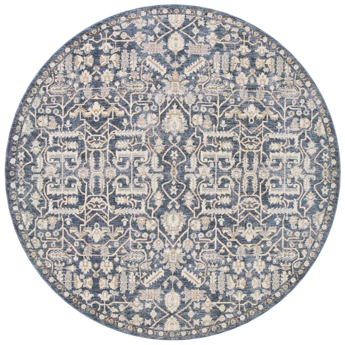 Amber Lewis Zuma Blue/Ivory Rug - Reimagine Designs - new, Pattern, Rug