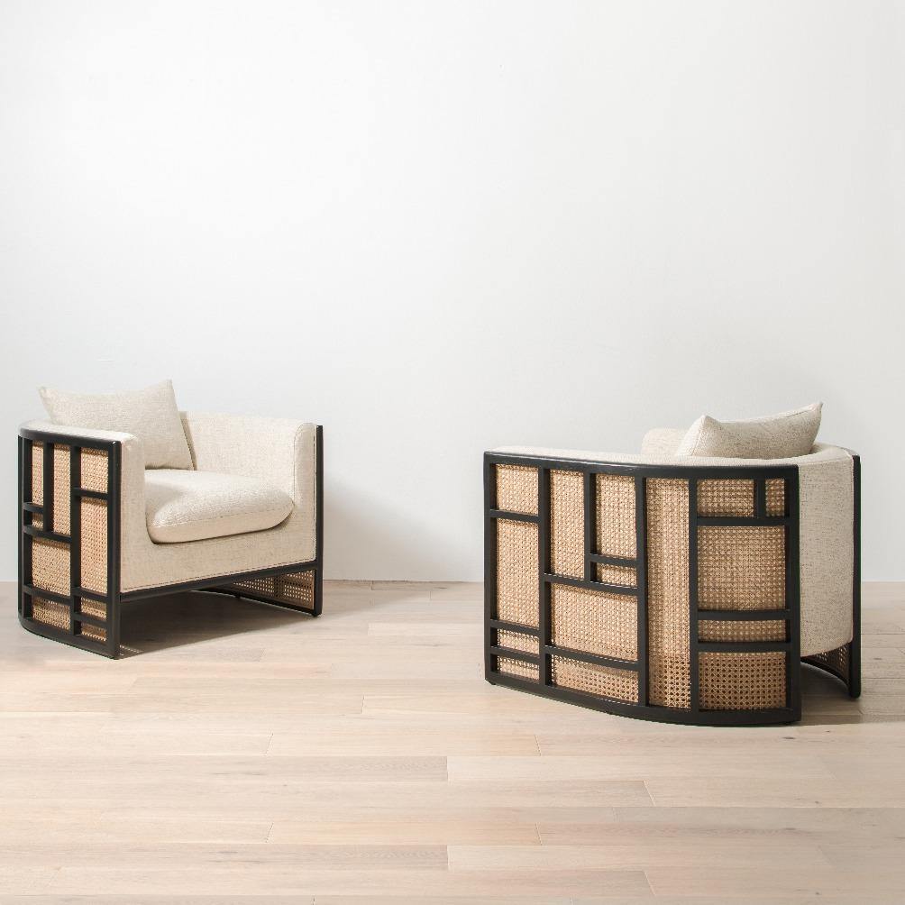 June Ebony Chair - Reimagine Designs - Armchair, new