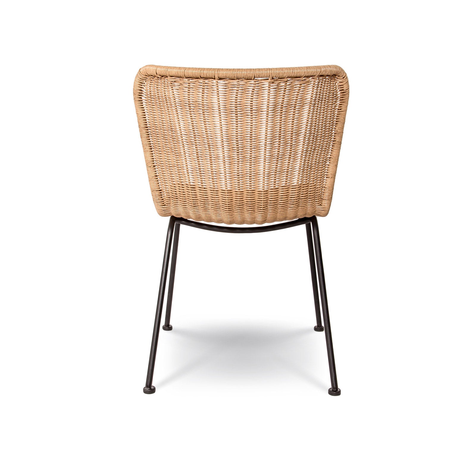 Calabria Wave Dining Chair, Natural