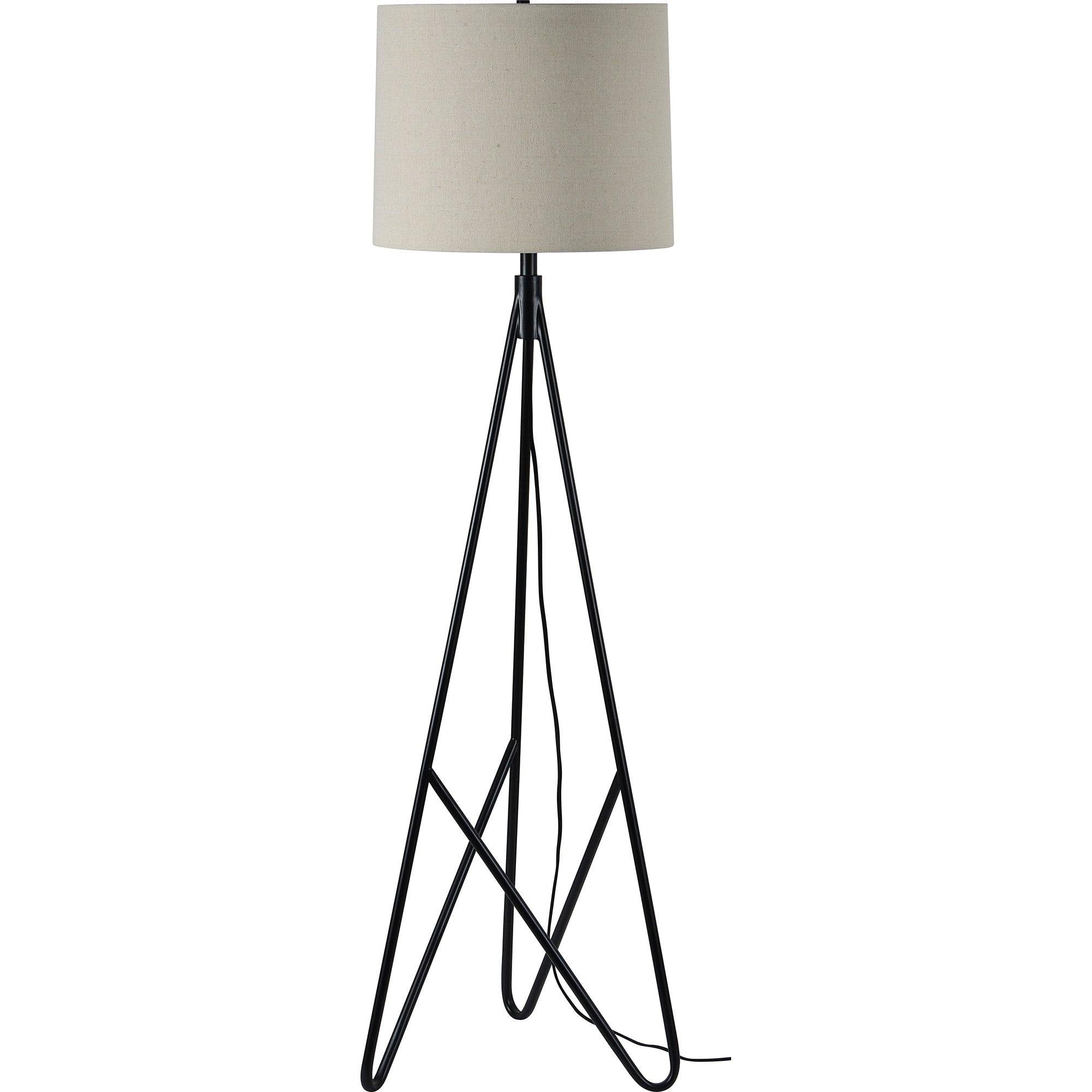 Stacey Black Floor Lamp - Reimagine Designs - Floor Lamp