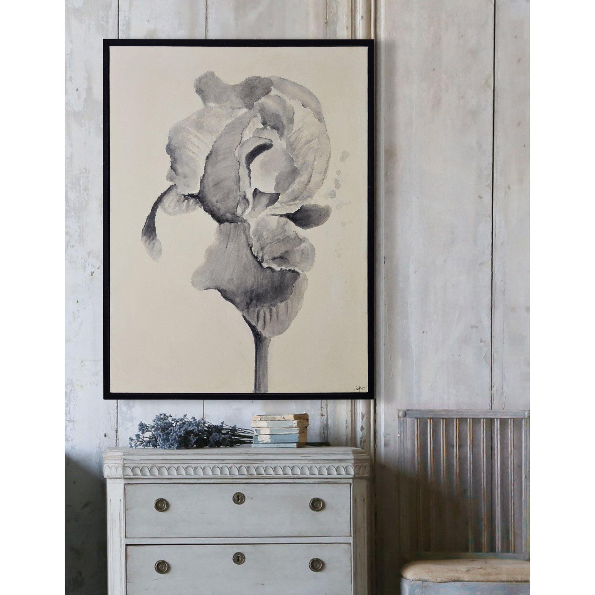 Bardet Iris Art, Framed - Reimagine Designs - new, Wall Art
