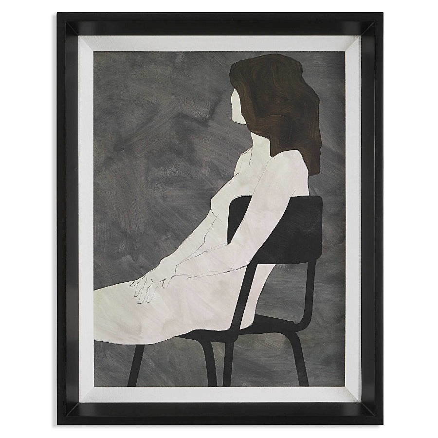 Recumbent Woman Framed Print